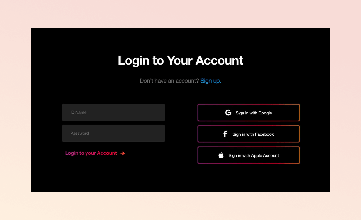 Multiple Apps, One Login