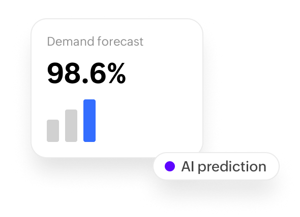 AI demand forecast prediction