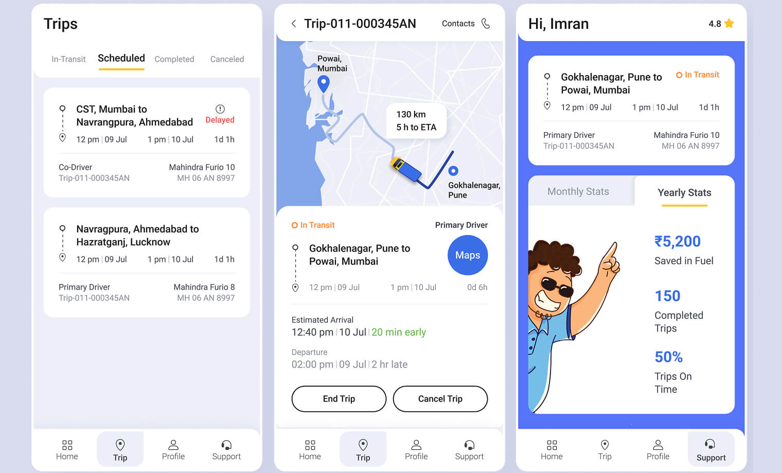 iqlogistics drivers app