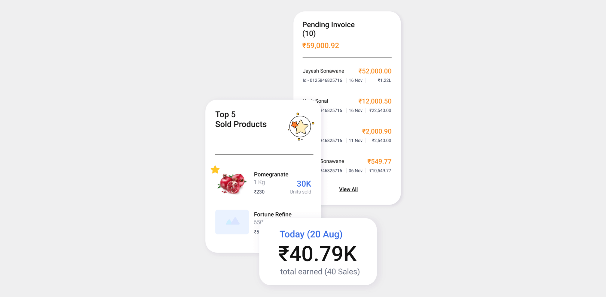 iqshopfloor pending invoice