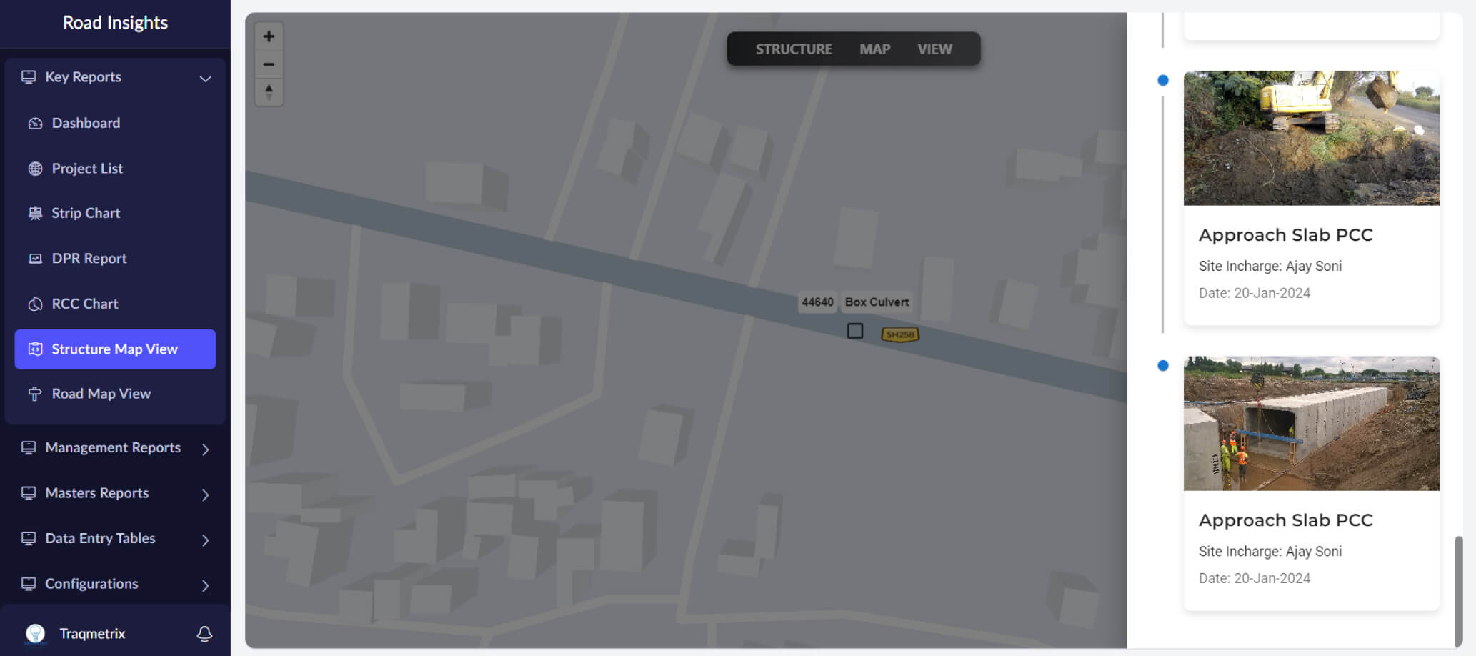 roadinsights-structuremap