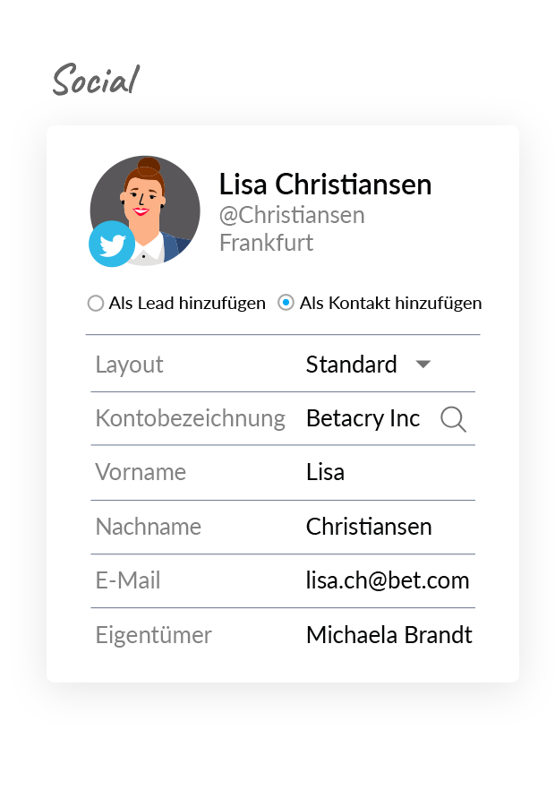 Kanalübergreifende CRM-Software