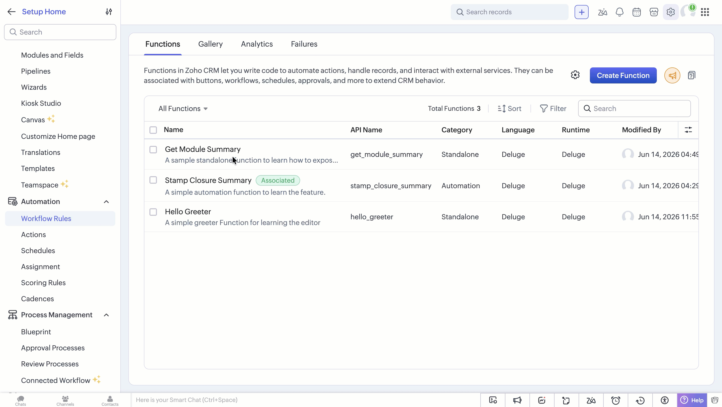 Enable REST API Endpoint