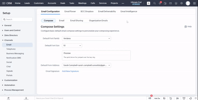 email-configuration