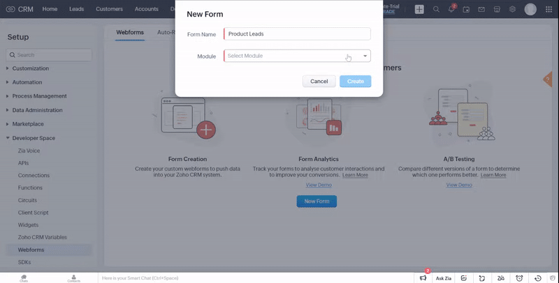 Webforms