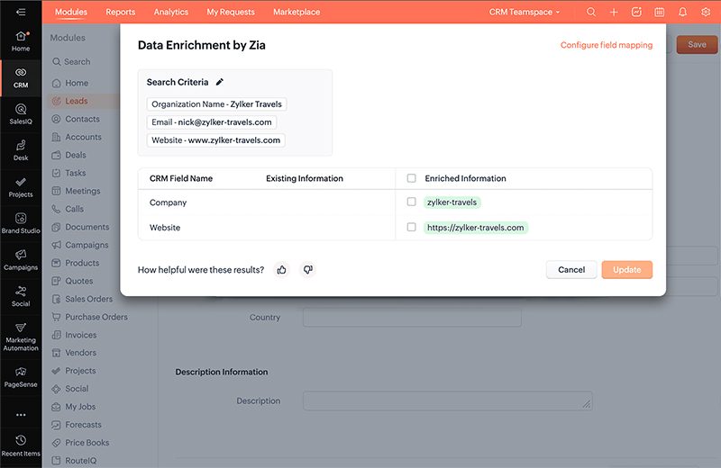 Data enrichment
