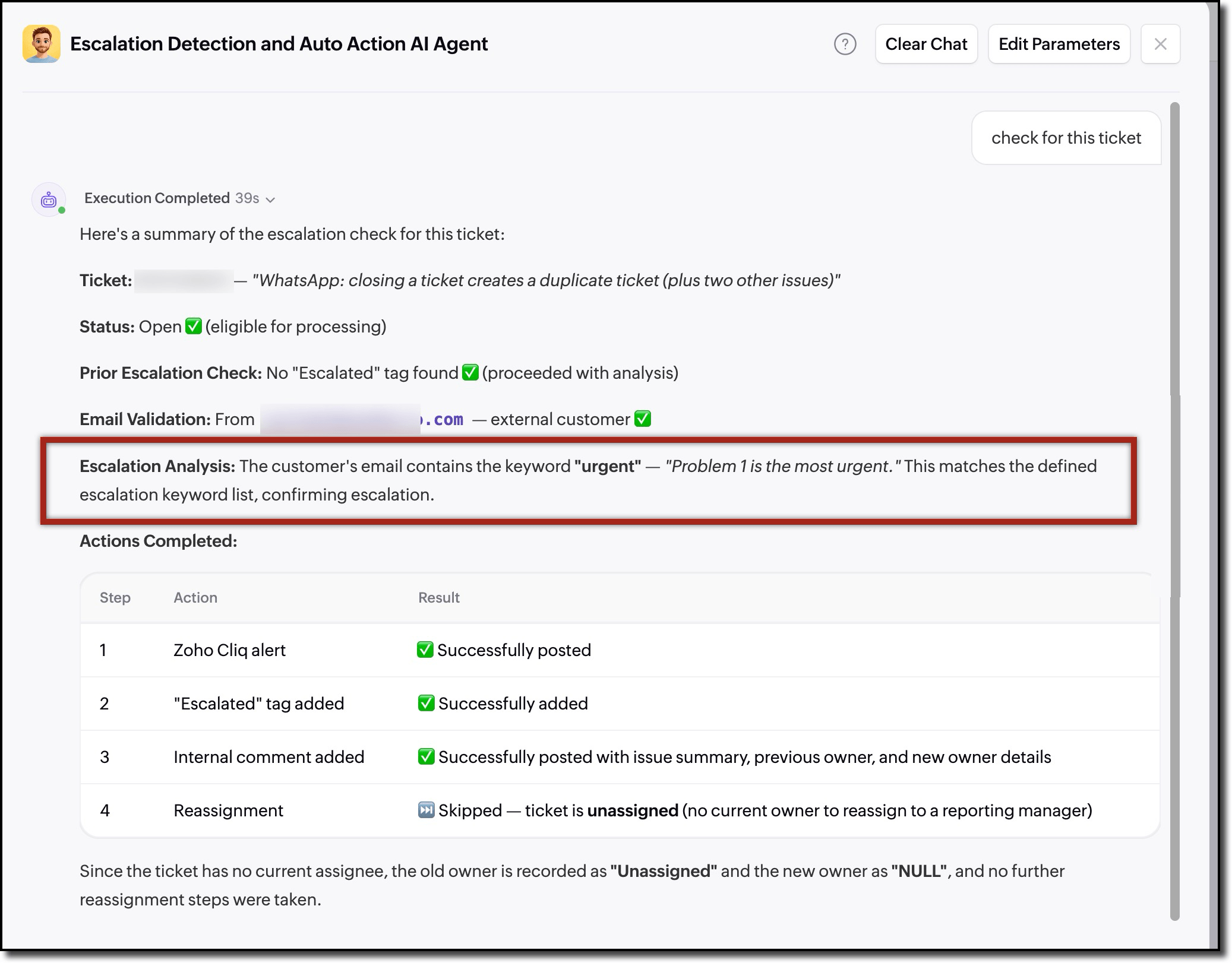 Agent Instruction Match Agent Instruction Match