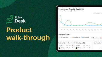 Zoho Desk Product Walk-through