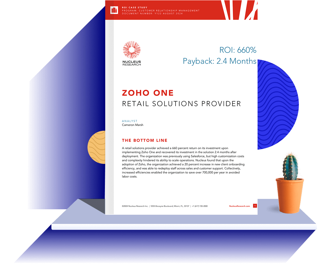 Simplified workflows, huge returns