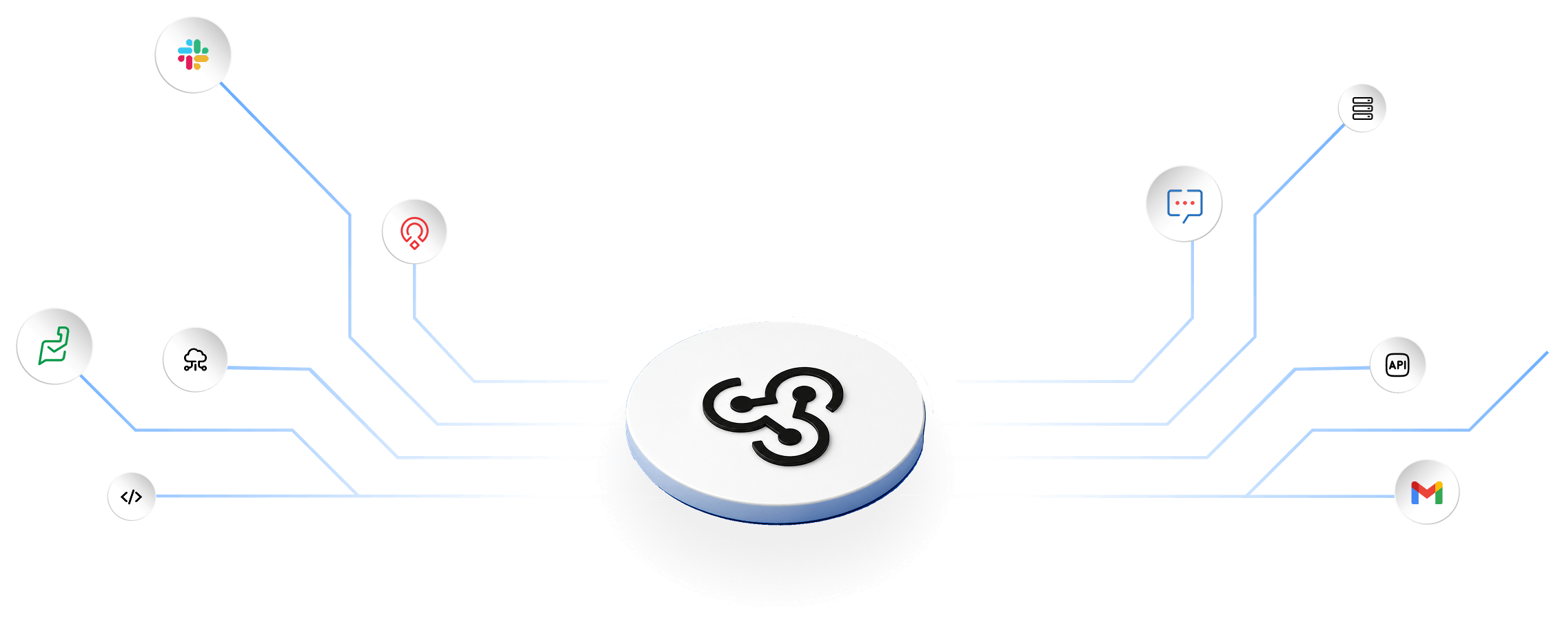 Apps connected to Zoho Flow through webhooks