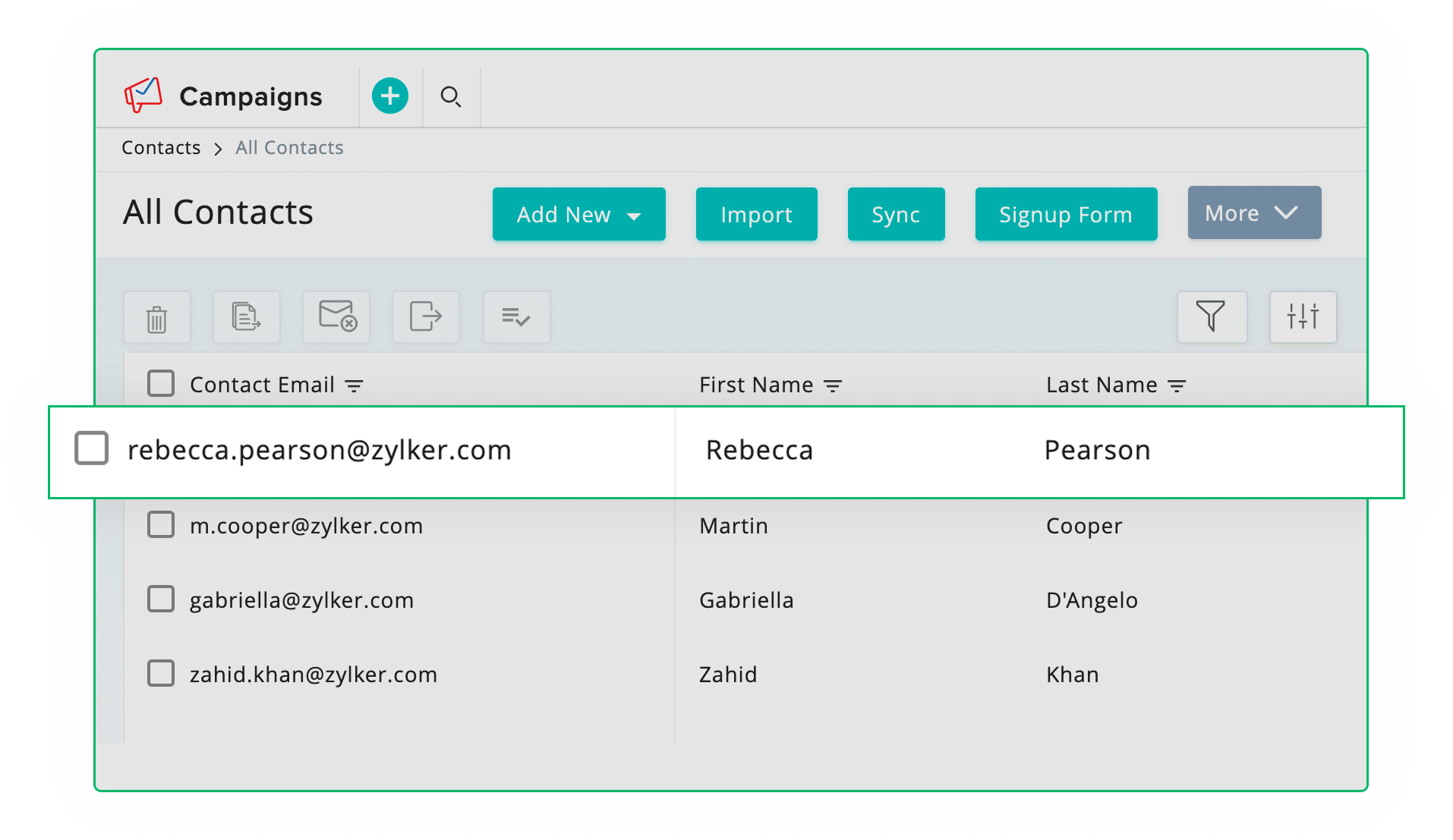 Zoho Campaigns Integration - Zoho Forms
