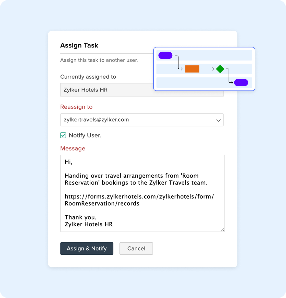 Automate your workflows