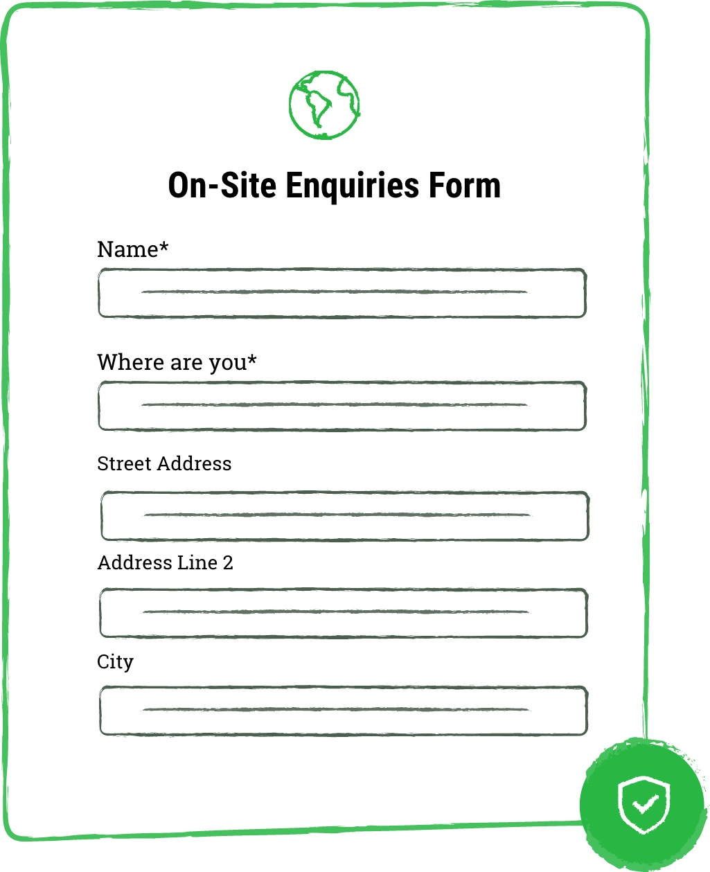 Zoho Forms for Earth Day - No fear of losing information
