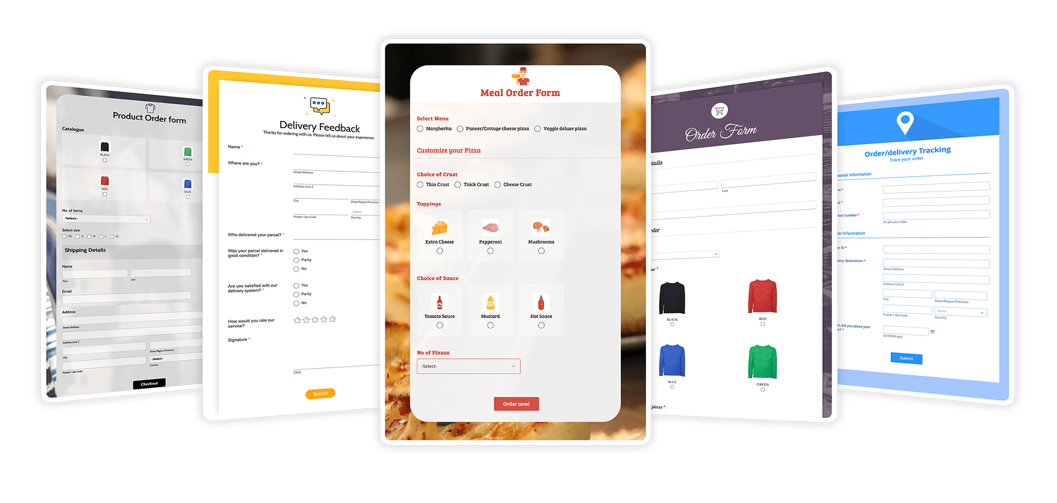 order form templates