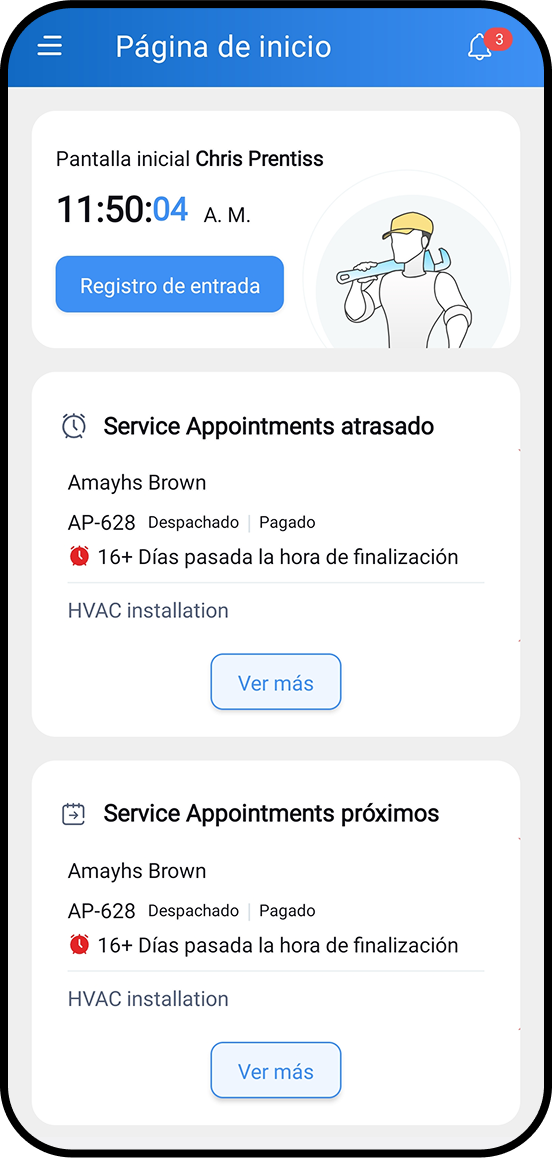 Aplicación para empleados comprometidos