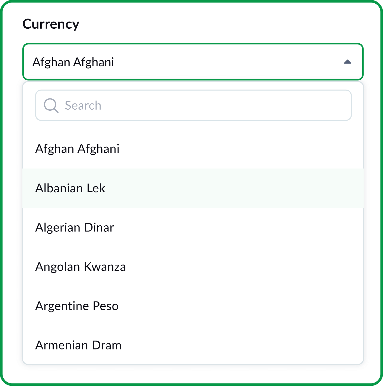 Support multiple currencies