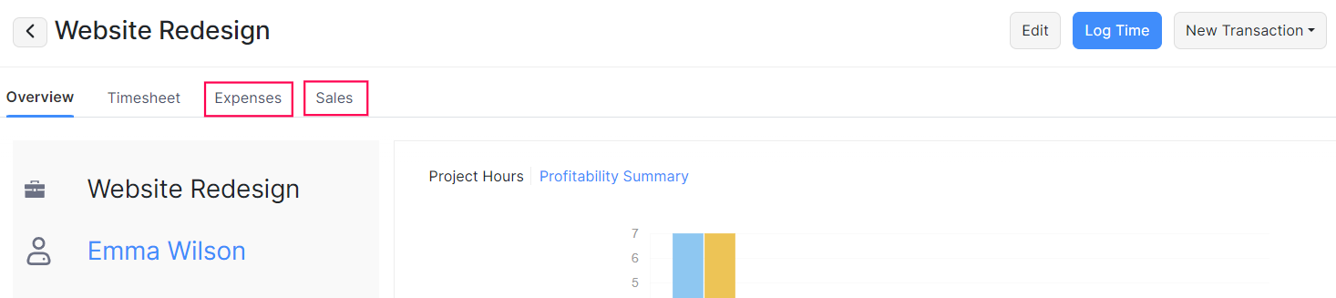 Projects Sales