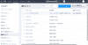 Zoho CRM レポートの一覧画面