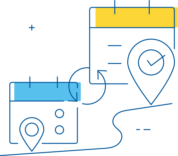 カレンダーでらくらく日程管理
