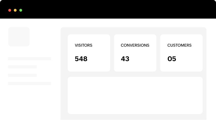 Track landing page revenue