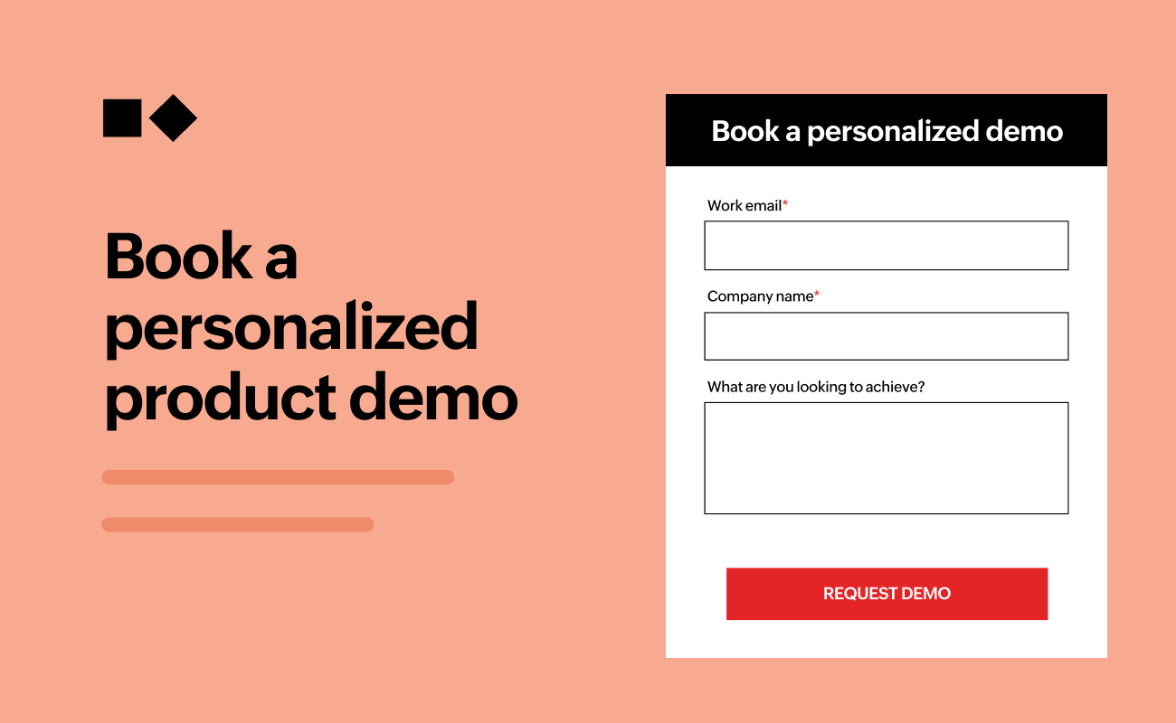 Demo booking form preview