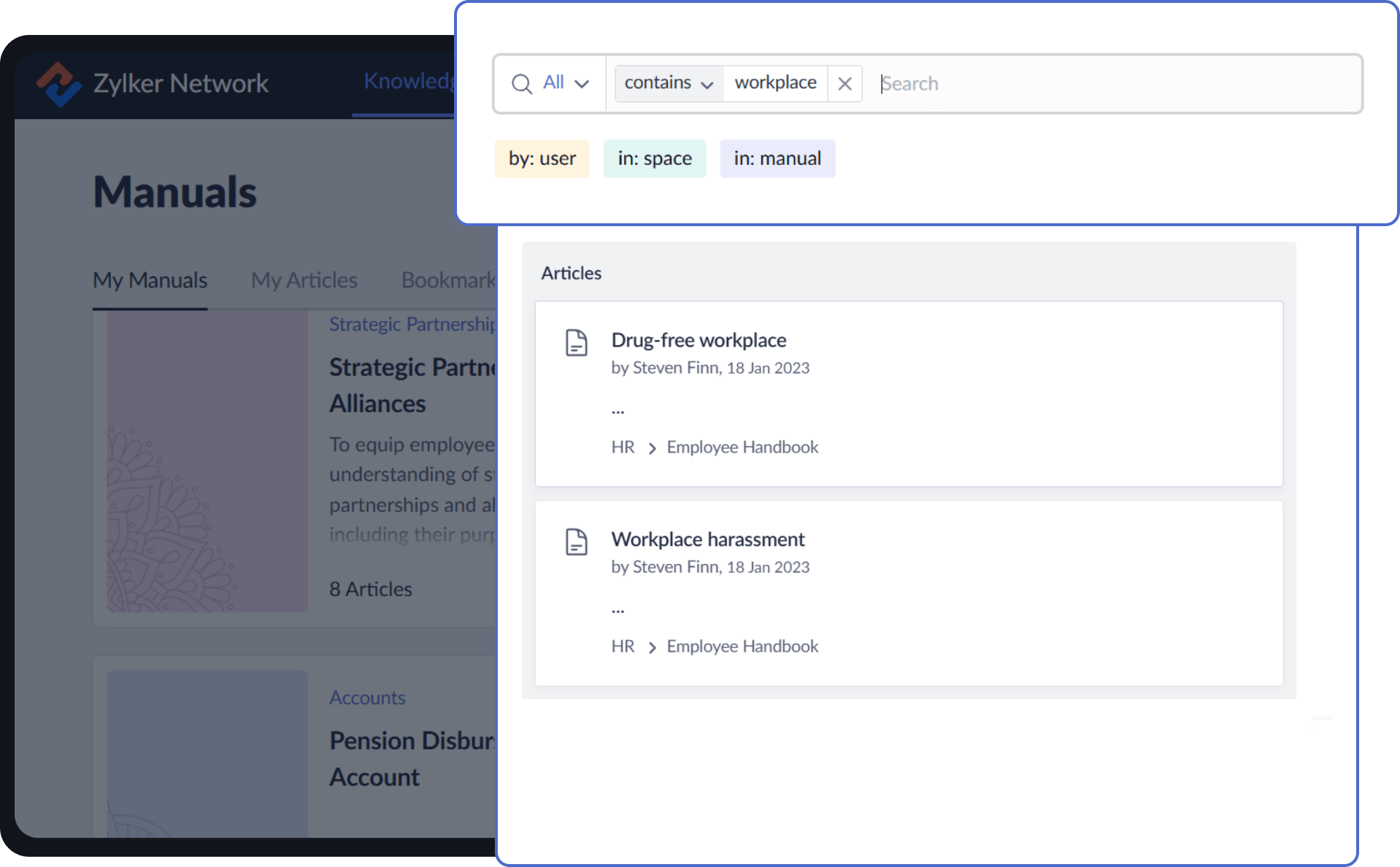 Robust search function