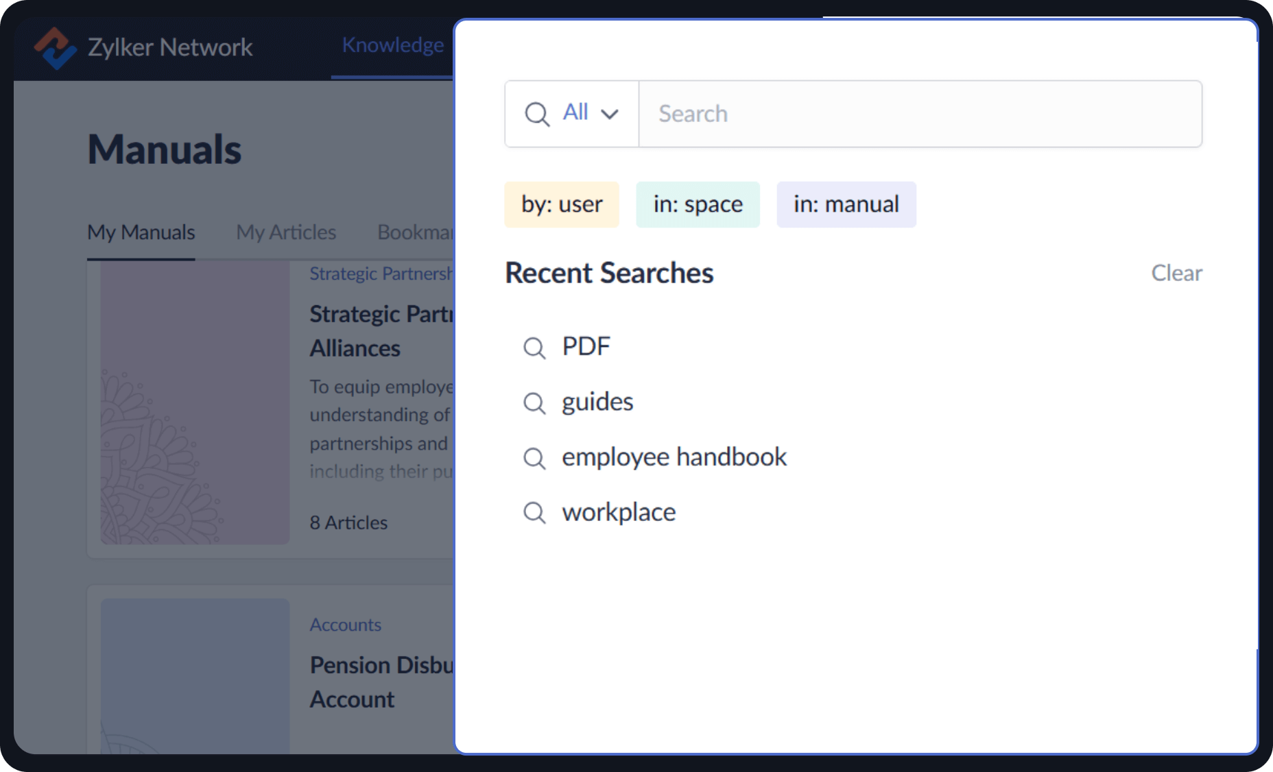 Robust search function