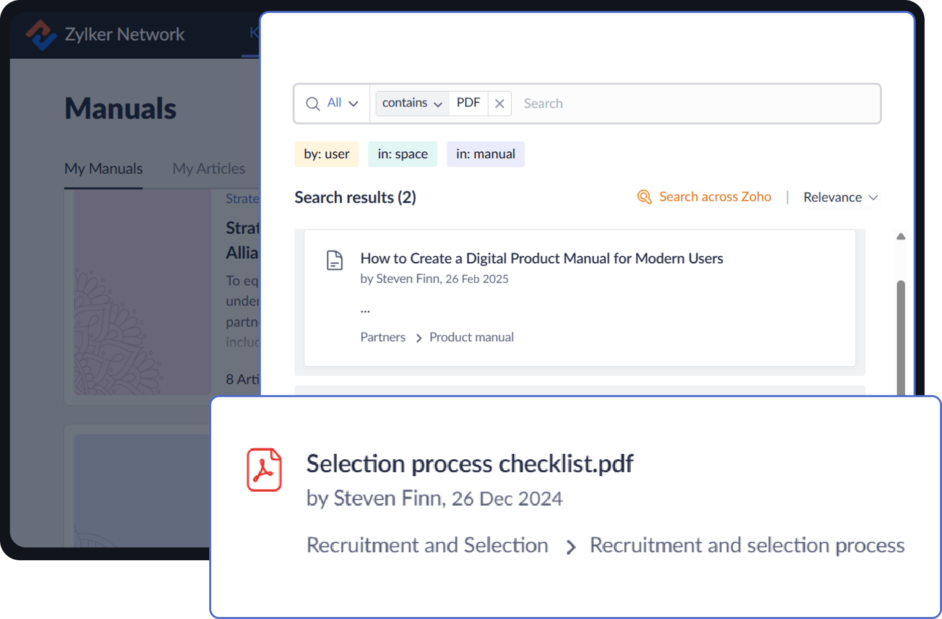 Robust search function