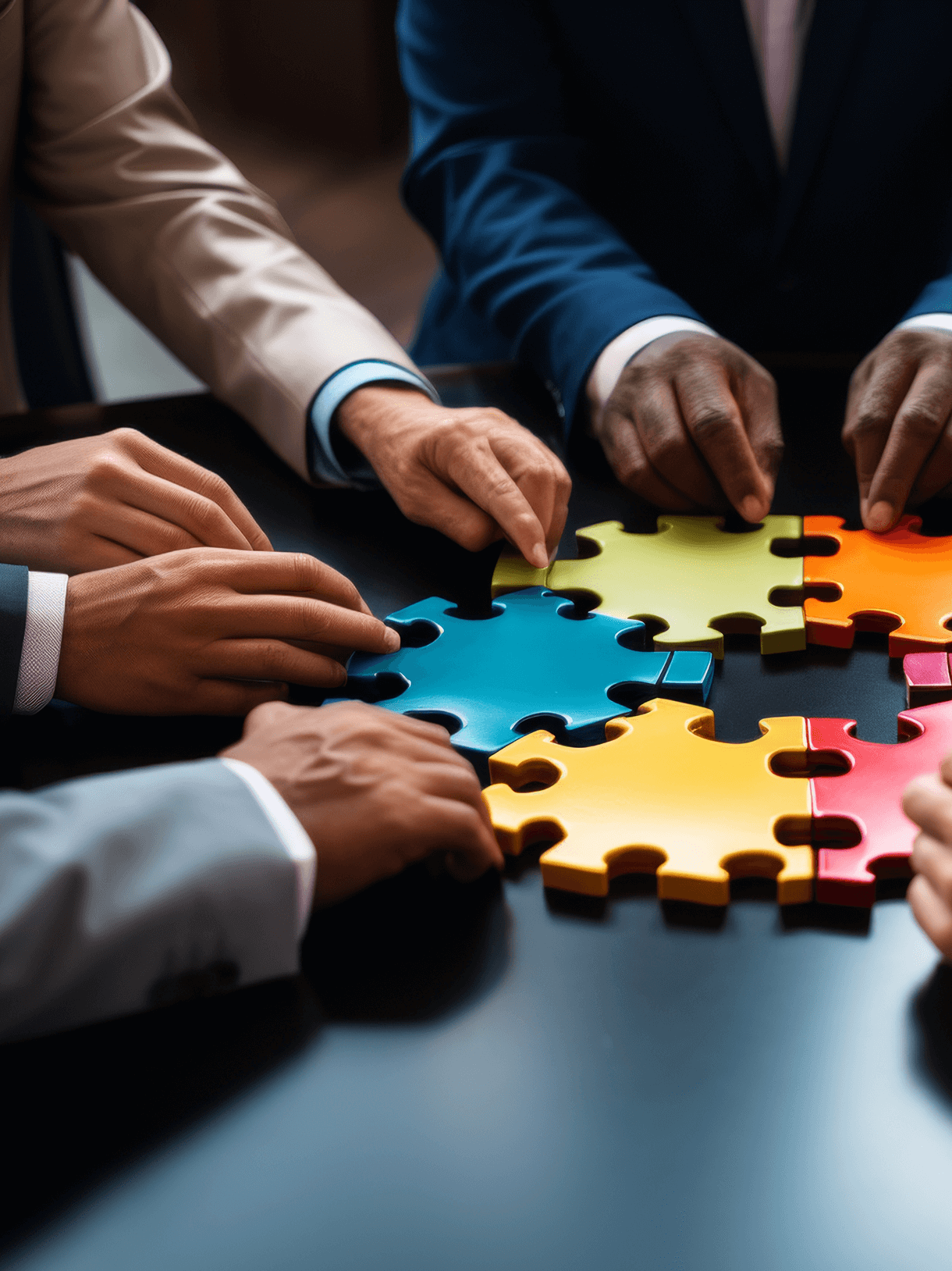 Extended enterprise training illustration