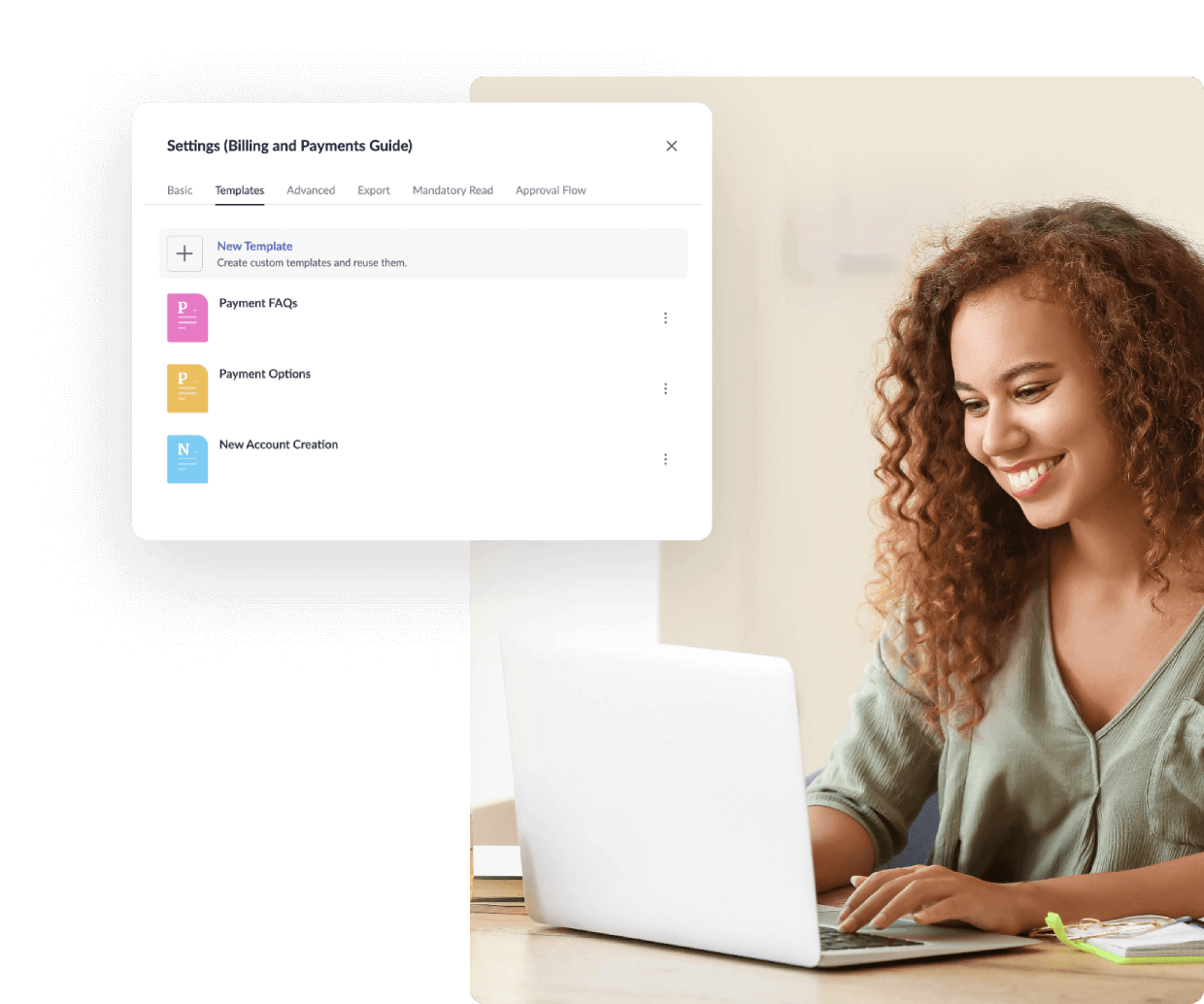 User collaborating and annotating content in a document