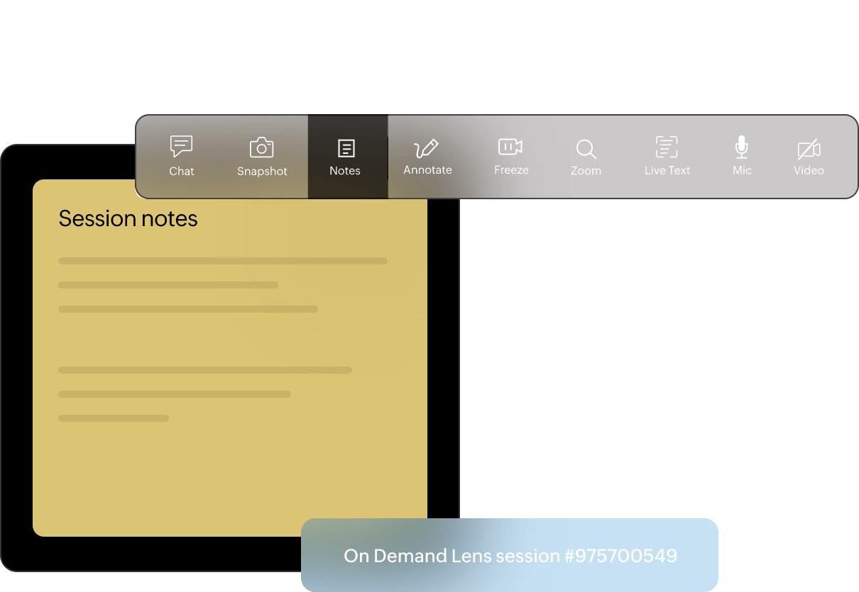 session notes