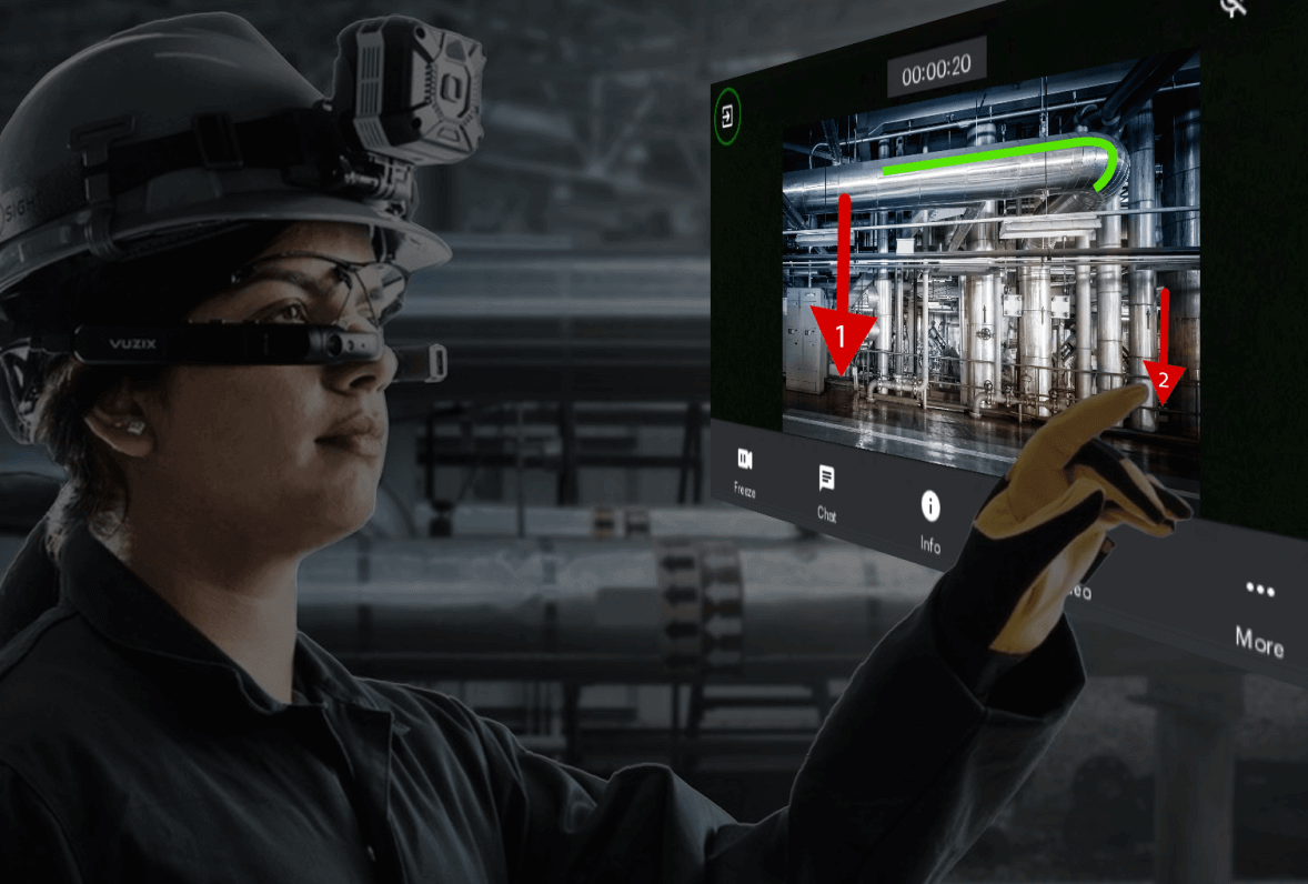 Experience hands-free assistance through these supported smartglasses