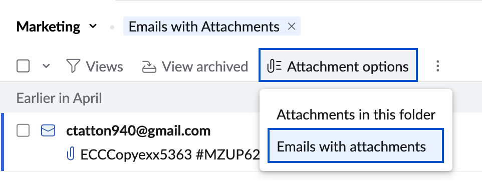 Attachments Attachments