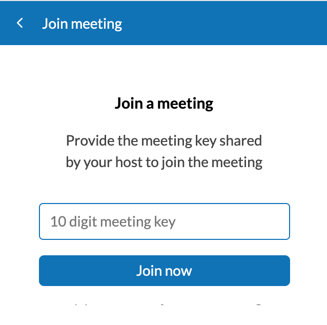 Joining an online meeting from your mailbox
