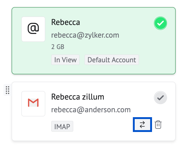 switch account switch account