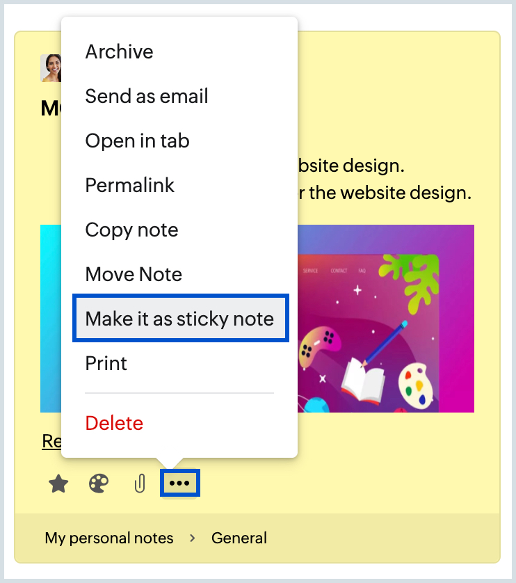 Make it sticky Make it sticky
