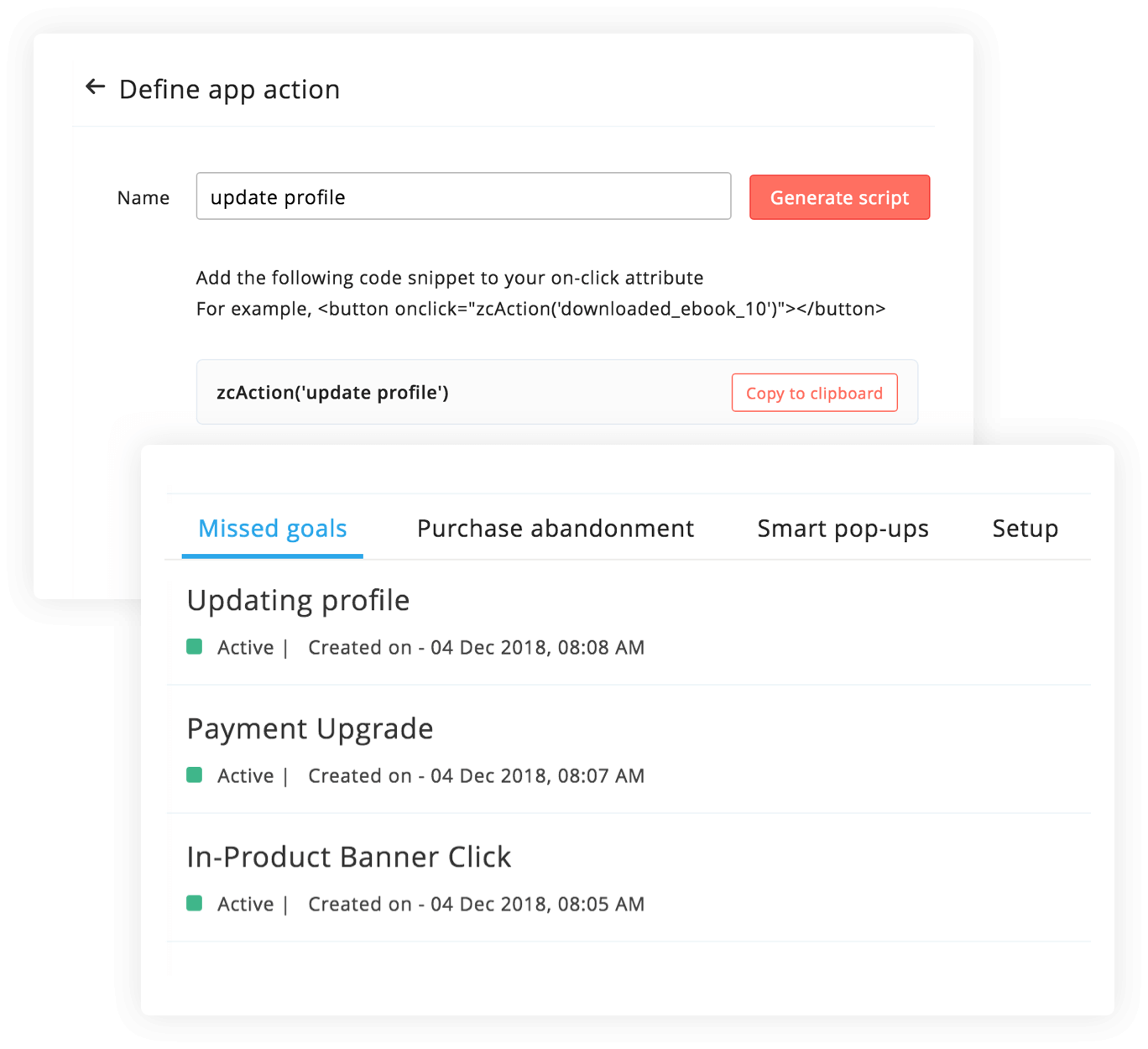 Report sul comportamento nelle applicazioni Web