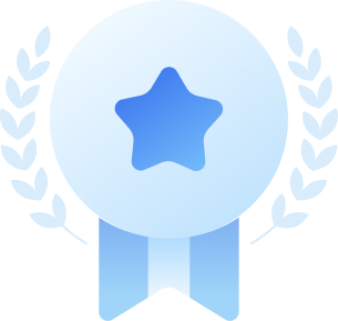 Award badge marking ten years of Zoho Marketplace