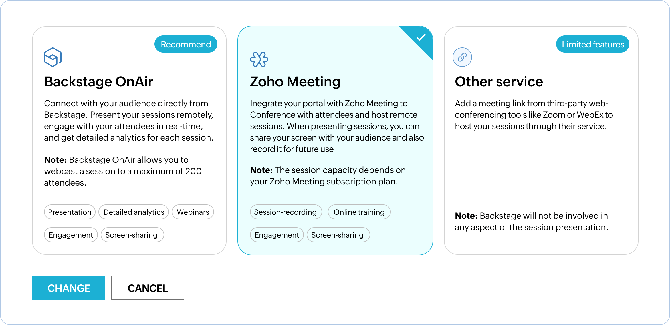 Zoho Meeting