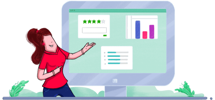 L'hôte peut partager un écran à l'aide de Zoho Meeting