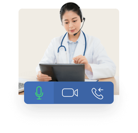 Remote Work online meeting