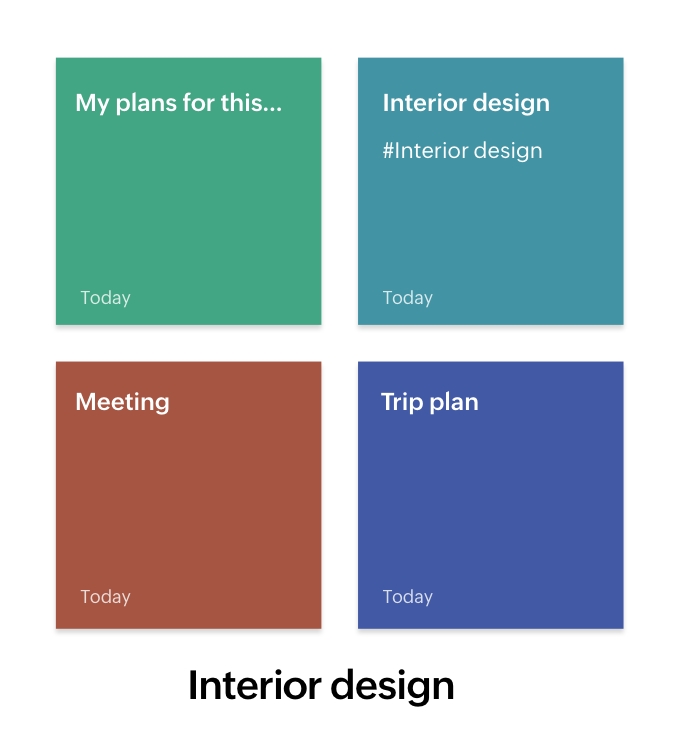 Organize your thoughts