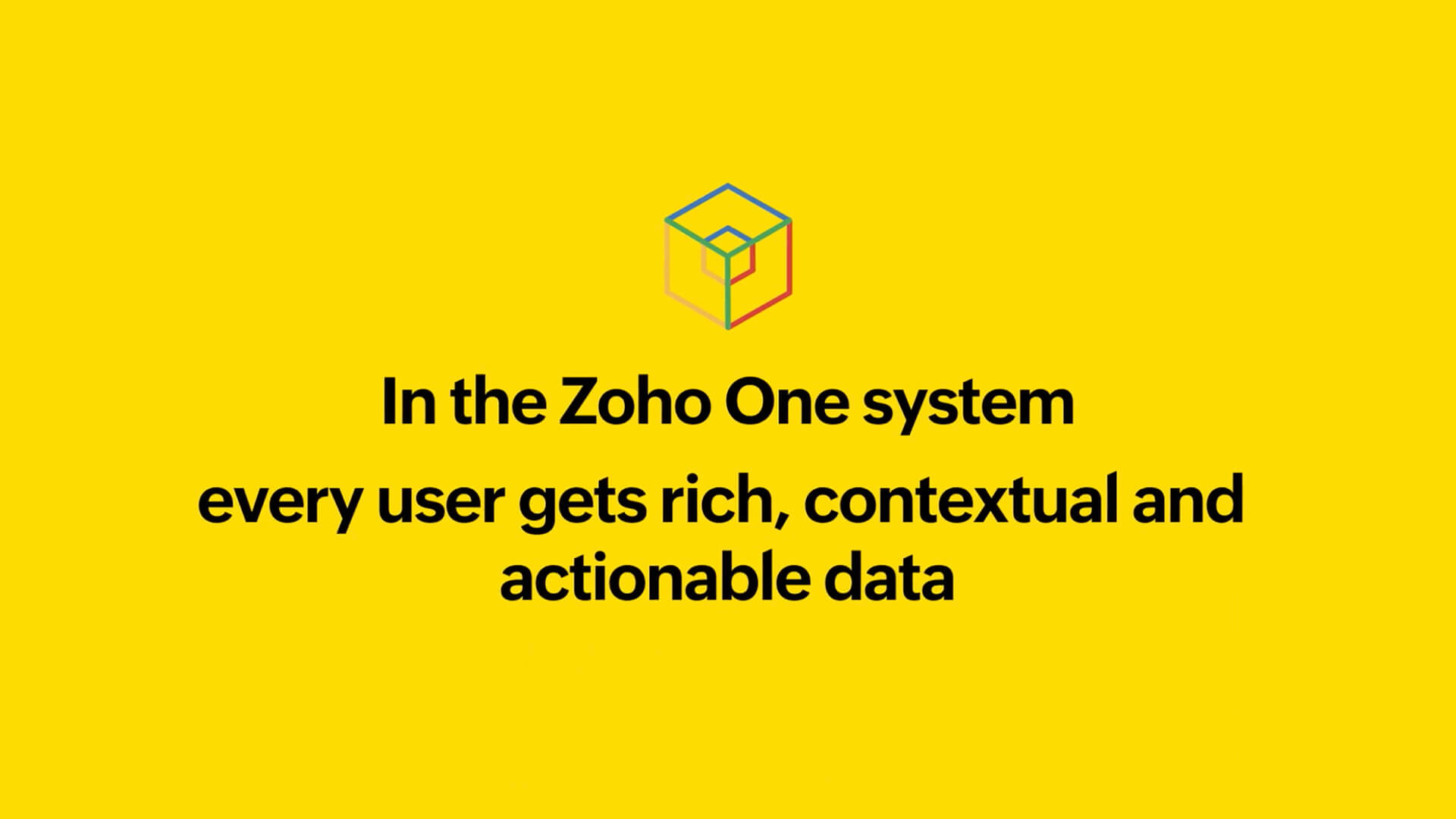 Zoho One Video