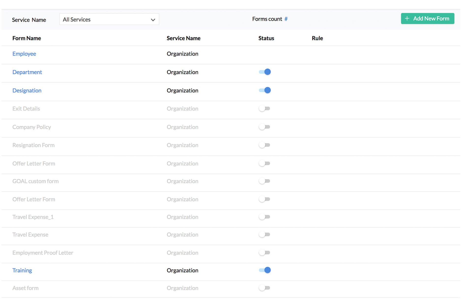 zoho people employee onboarding