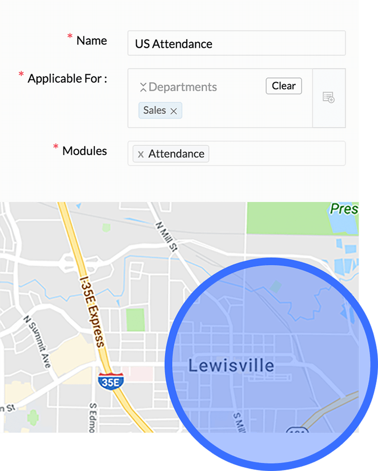 GPS and IP-based attendance