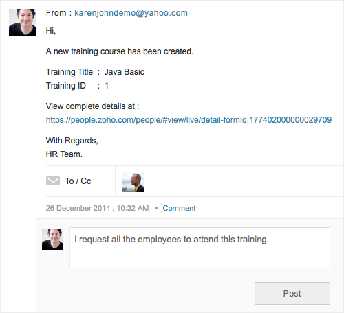 HR Alerts, Instantly.