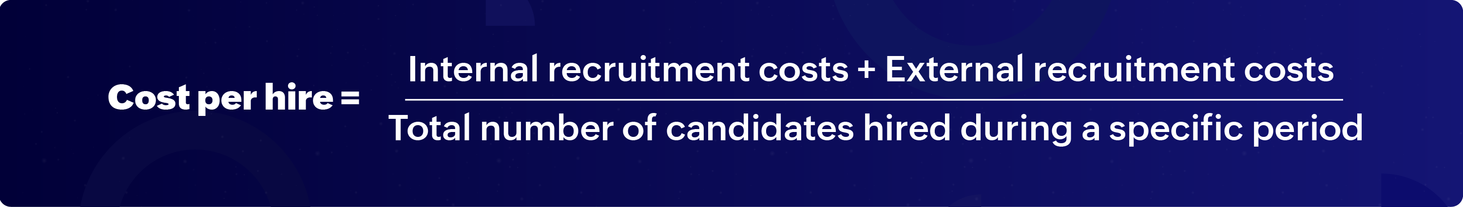 Cost per hire formula - Zoho People Cost per hire formula - Zoho People