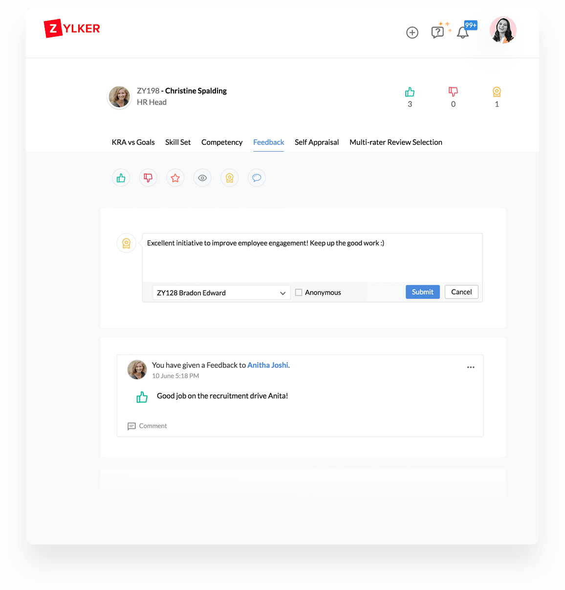 Optimize your everyday HR functions with Zoho’s HR Software