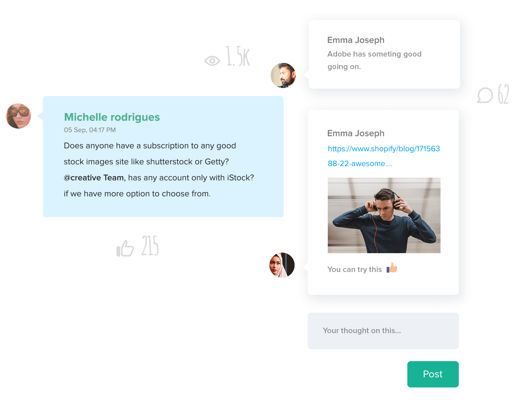 Connect the social way