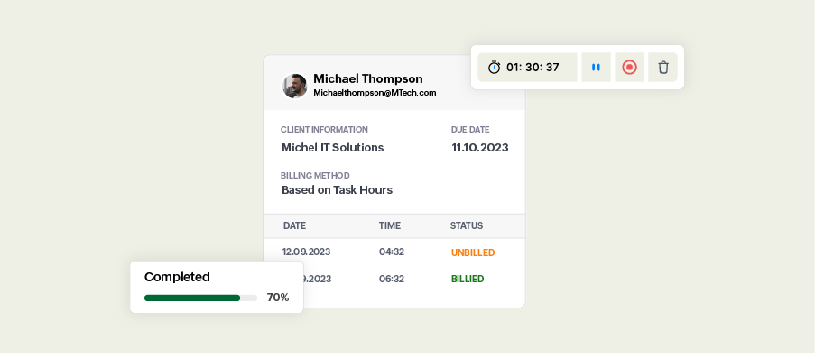 Boost your time tracking experience